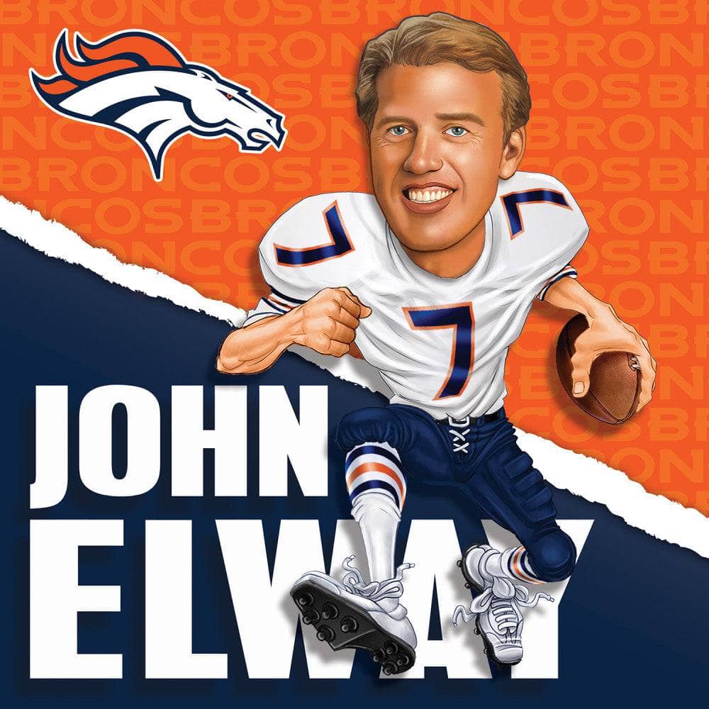 Denver Broncos All-Time Greats - John Elway 100 Piece Jigsaw Puzzle
