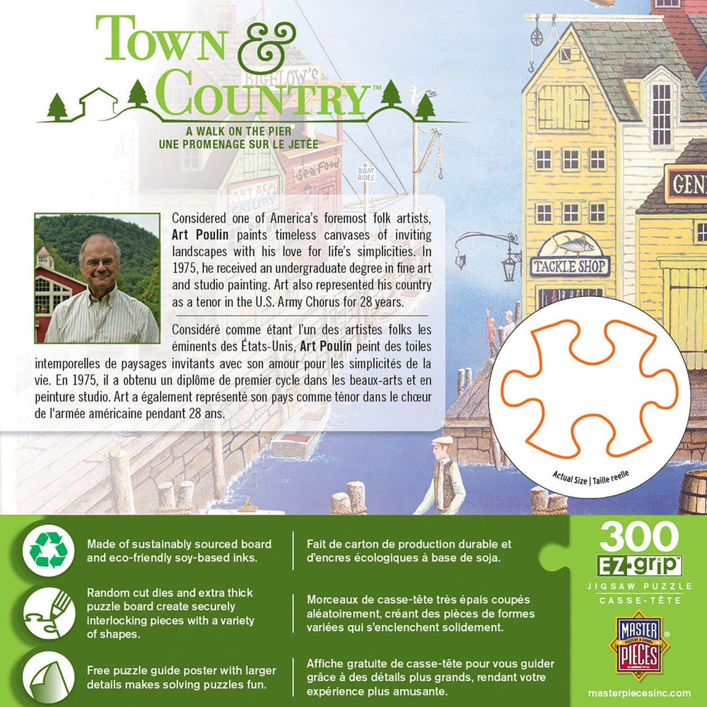 Town & Country - A Walk on the Pier 300 Piece EZ Grip Jigsaw Puzzle (ONLINE ORDER ONLY)