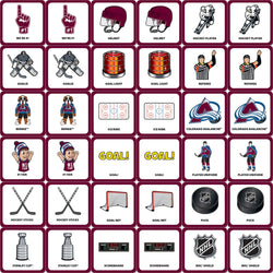 Colorado Avalanche Matching Game (ONLINE ORDER ONLY)