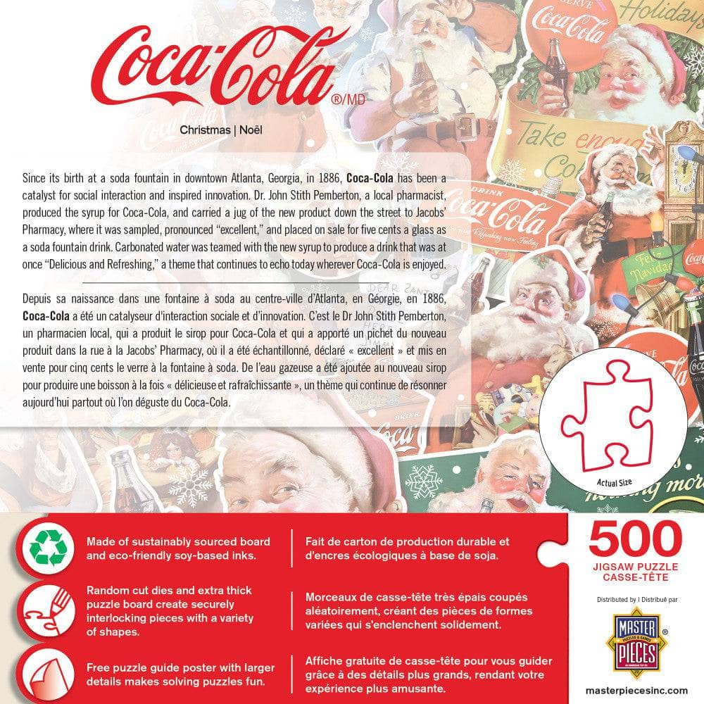 Coca-Cola Christmas - 500 Piece Jigsaw Puzzle (ONLINE ORDER ONLY)