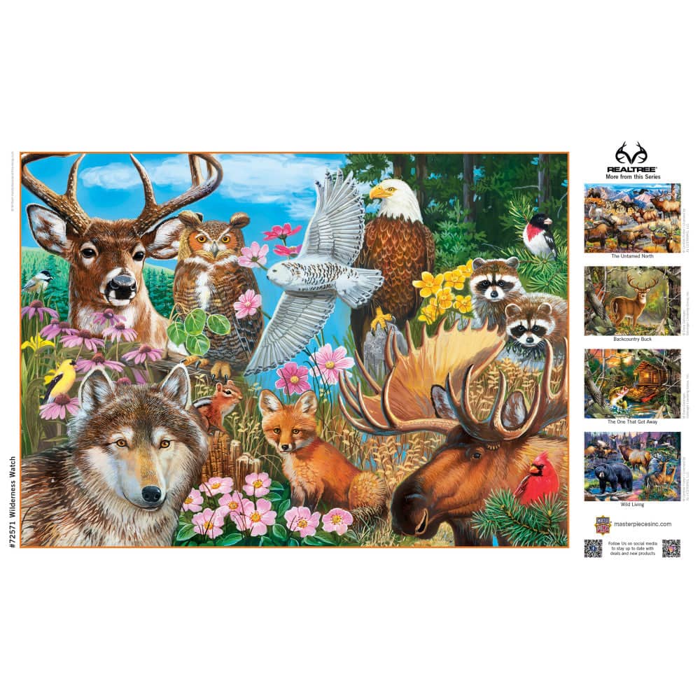 Realtree - Wilderness Watch 1000 Piece Jigsaw Puzzle (ONLINE ORDER ONLY)