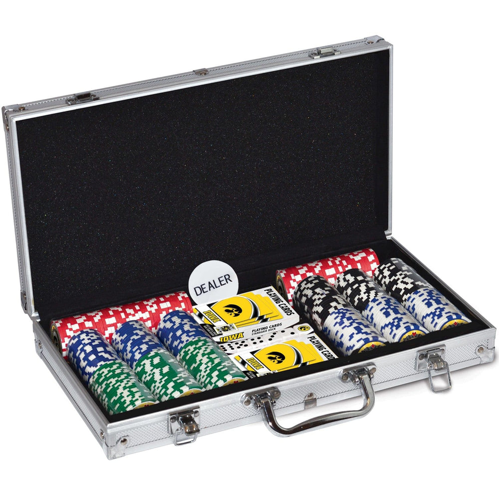 Iowa Hawkeyes 300 Piece Poker Set (ONLINE ORDER ONLY)