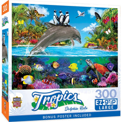 Tropics - Dolphin Ride 300 Piece EZ Grip Jigsaw Puzzle (ONLINE ORDER ONLY)