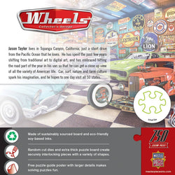 Wheels - Collector's Garage 750 Piece Jigsaw Puzzle (ONLINE ORDER ONLY)