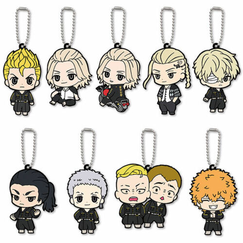 Tokyo Revengers Rubber Mascot Capsule Toy Gashapon (1 Capsule) (ONLINE ORDER ONLY)