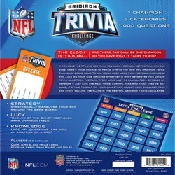 NFL - Gridiron Trivia Challenge Board Game