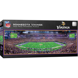 Minnesota Vikings - 1000 Piece Panoramic Jigsaw Puzzle (ONLINE ORDER ONLY)