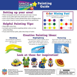 Space Adventure - Plaster Figurine Paint Set