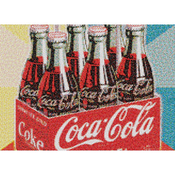 Coca-Cola - Photomosaic Bottles 1000 Piece Jigsaw Puzzle (ONLINE ORDER ONLY)