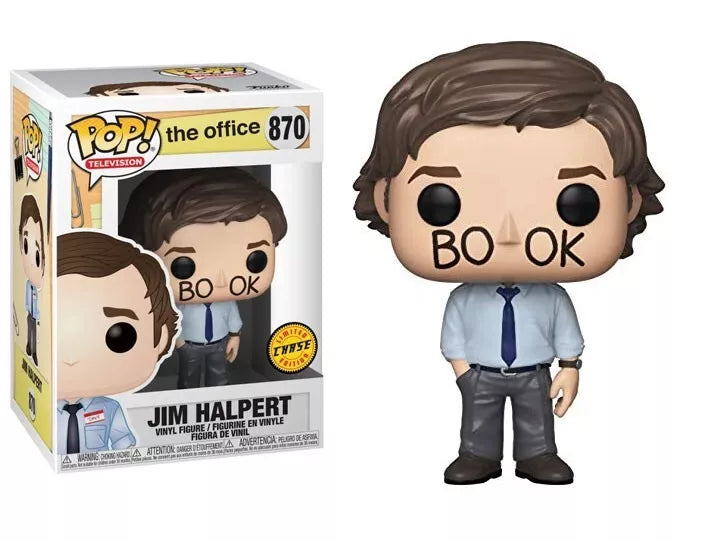 Funko POP! Television: The Office - Jim Halpert 870 LIMITED EITION CHASE (ONLINE ORDER ONLY)