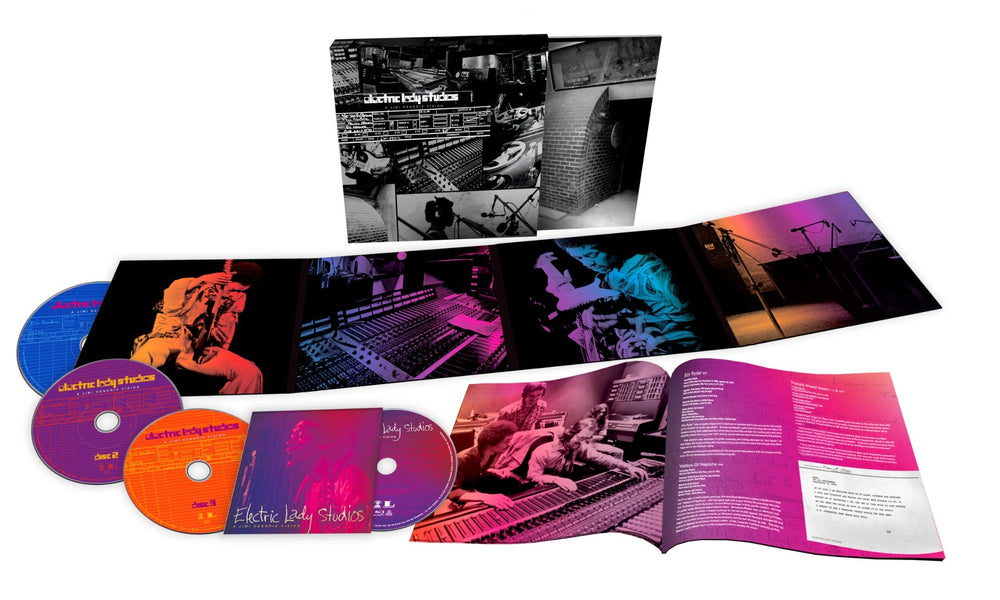 Jimi Hendrix - Electric Lady Studios: A Jimi Hendrix Vision (Deluxe Edition, 3 Cd/Blu-ray) (Box Set) [CD] (ONLINE ORDER ONLY)