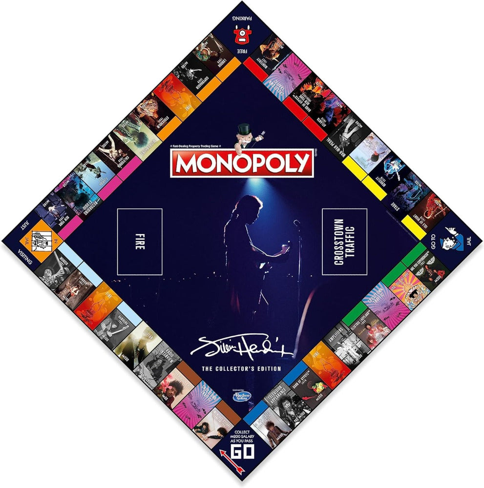 Jimi Hendrix Monopoly [Game] (ONLINE ORDER ONLY)