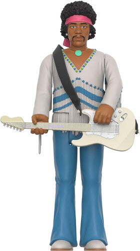 Jimi Hendrix - Super7 - Jimi Hendrix - Reaction Figures - Jimi Hendrix (Festival) (Collectible, Action Figure, Figure) [Action Figure] (Online Order Only) (ONLINE ORDER ONLY)