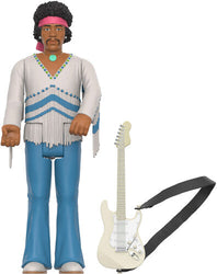 Jimi Hendrix - Super7 - Jimi Hendrix - Reaction Figures - Jimi Hendrix (Festival) (Collectible, Action Figure, Figure) [Action Figure] (Online Order Only) (ONLINE ORDER ONLY)