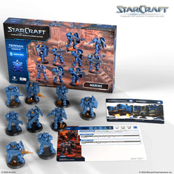 StarCraft The Miniatures Game: Terran: Marine Expansion Set (ONLINE ORDER ONLY)