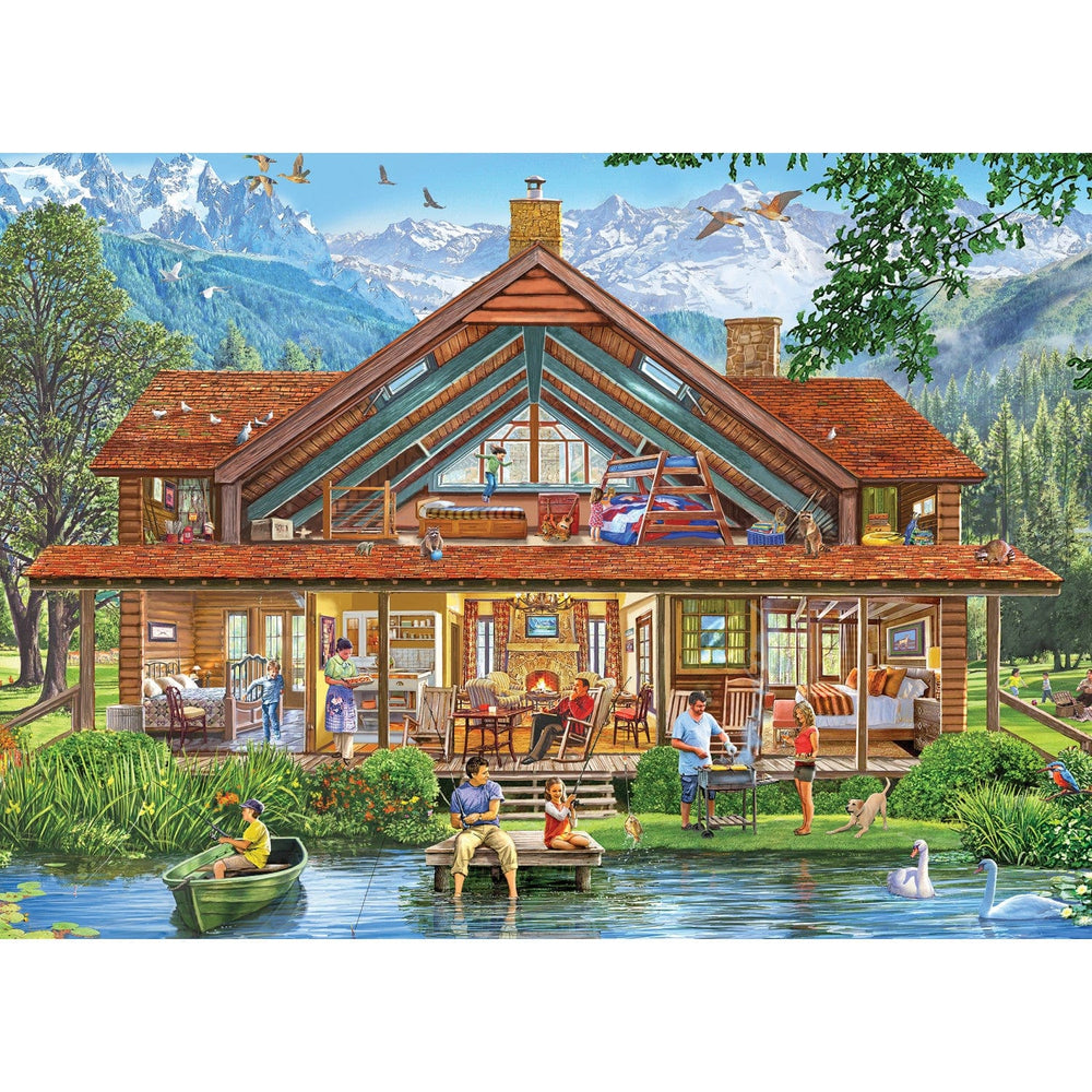 Inside Out - Camping Lodge 1000 Piece Jigsaw Puzzle (ONLINE ORDER ONLY)