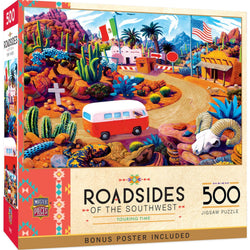Roadsides of the Southwest - Touring Time 500 Piece Jigsaw Puzzle (ONLINE ORDER ONLY)