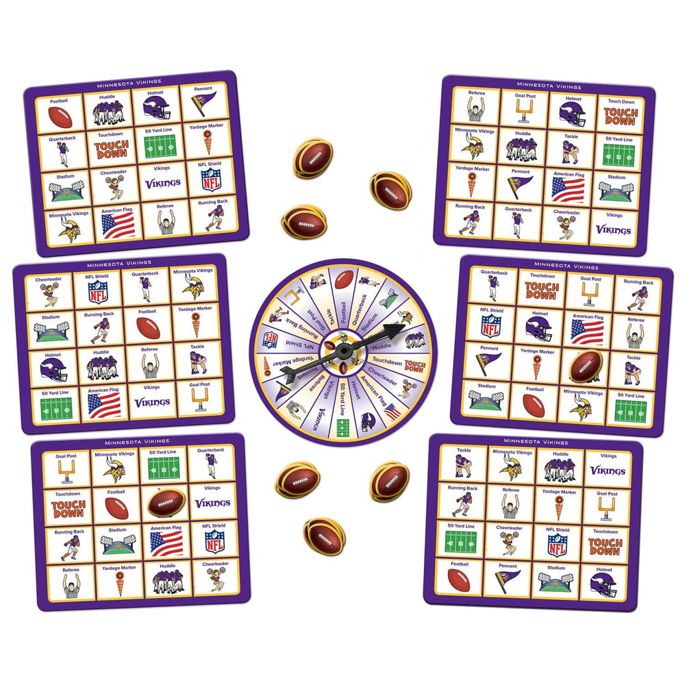 Minnesota Vikings Bingo Game (ONLINE ORDER ONLY)