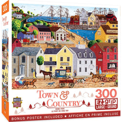 Town & Country - Home Port 300 Piece EZ Grip Jigsaw Puzzle (ONLINE ORDER ONLY)