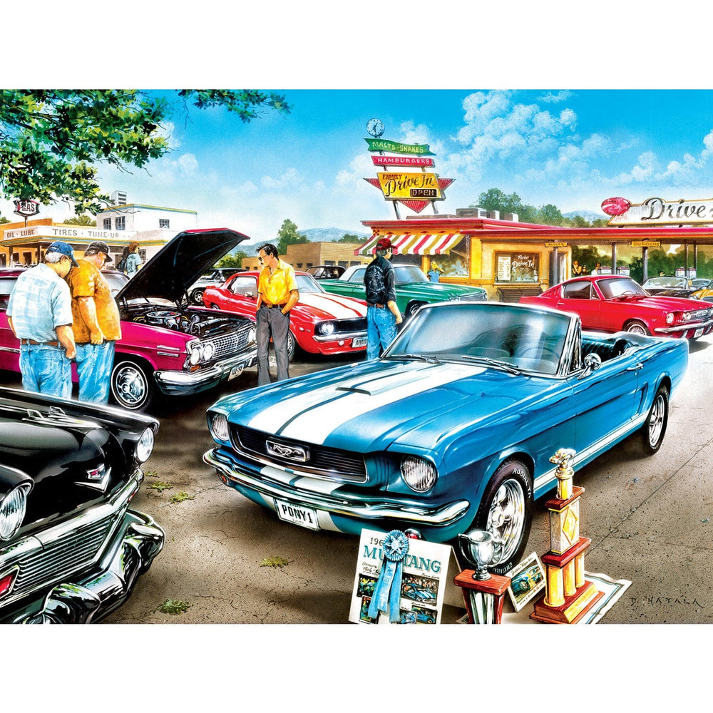 Wheels - Top Prize 750 Piece Jigsaw Puzzle (ONLINE ORDER ONLY)