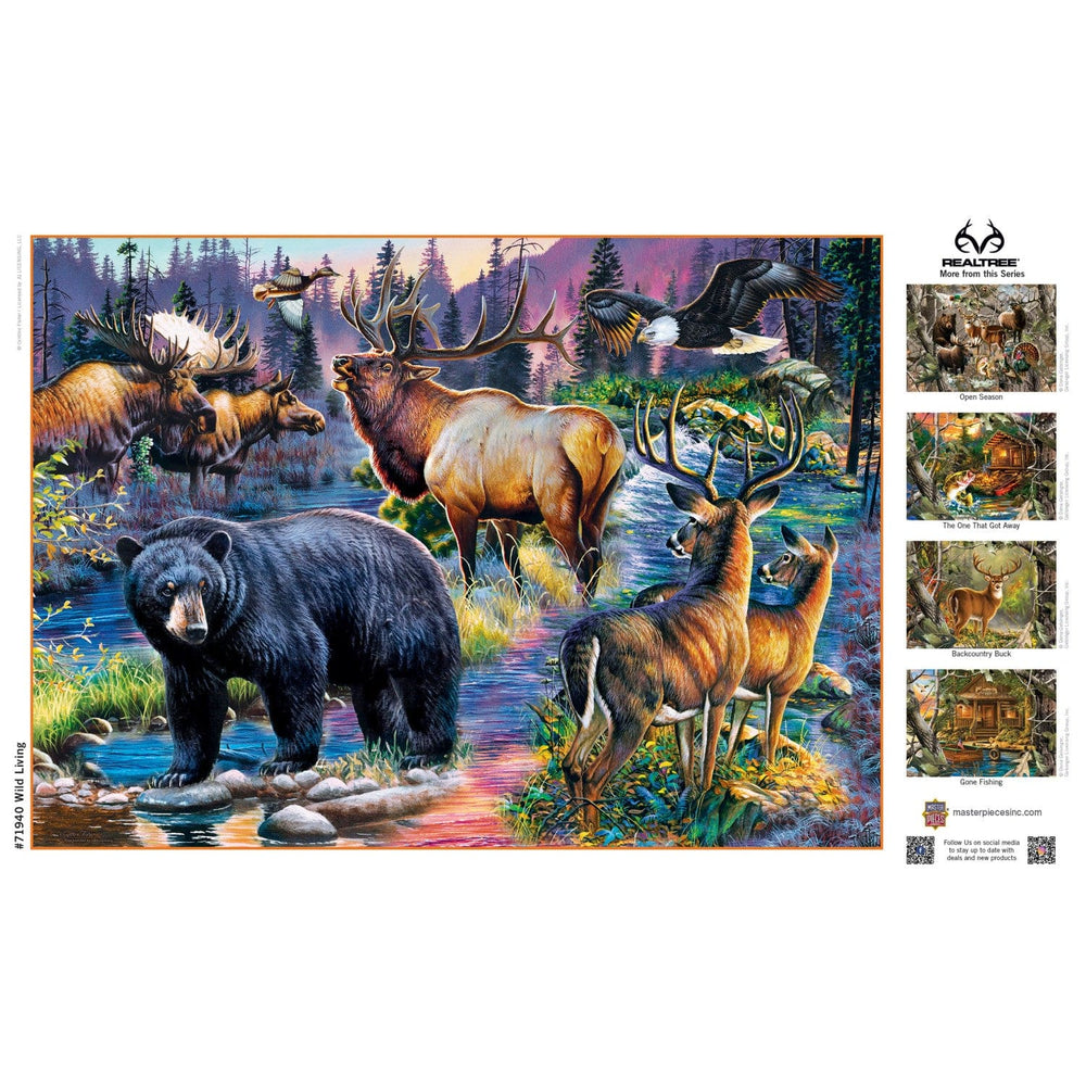 Realtree - Wild Living 1000 Piece Jigsaw Puzzle (ONLINE ORDER ONLY)
