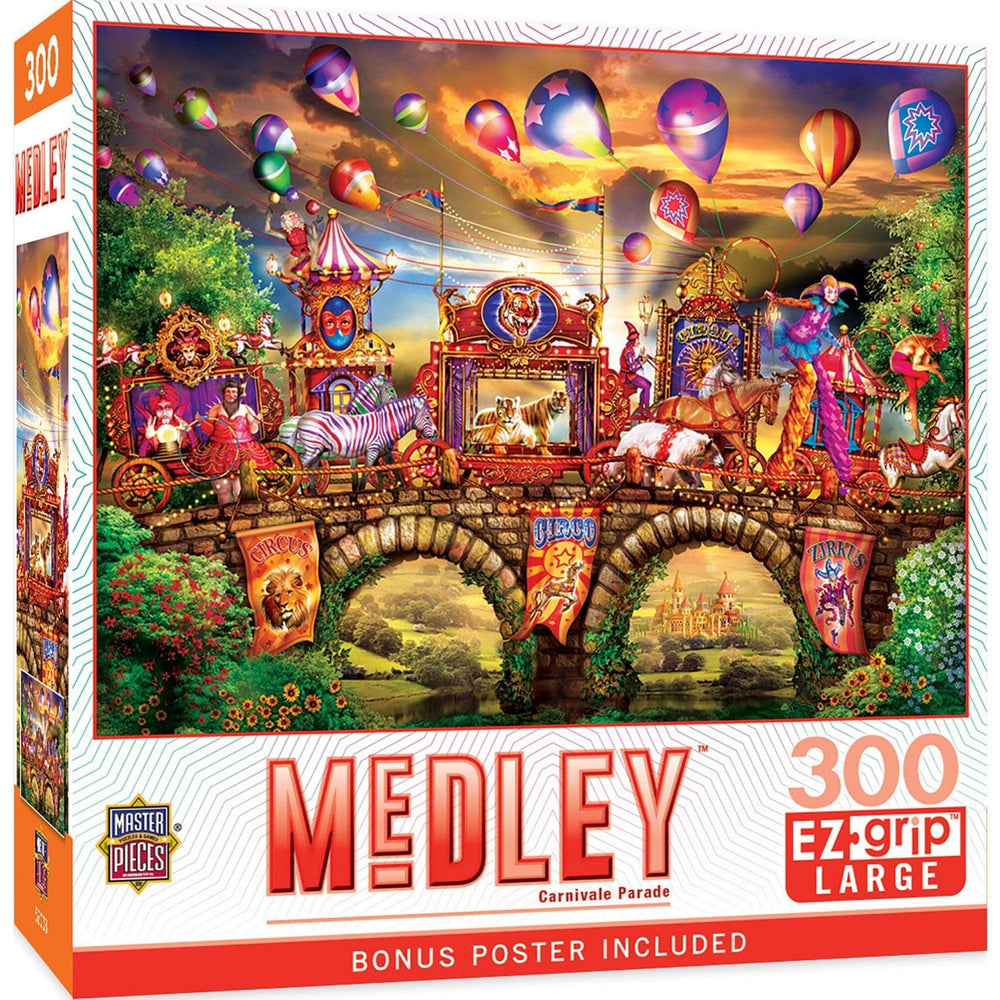 Medley - Carnivale Parade 300 Piece EZ Grip Jigsaw Puzzle (ONLINE ORDER ONLY)