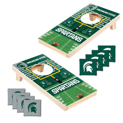 Michigan State Spartans - NCAA Tabletop Cornhole (ONLINE ORDER ONLY)