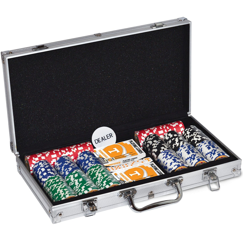 Tennessee Volunteers 300 Piece Poker Set (ONLINE ORDER ONLY)