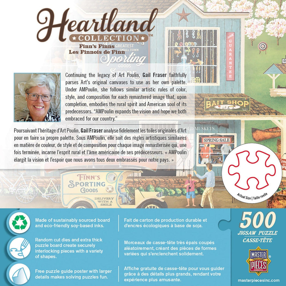 Heartland - Finn's Finns 500 Piece Jigsaw Puzzle (ONLINE ORDER ONLY)