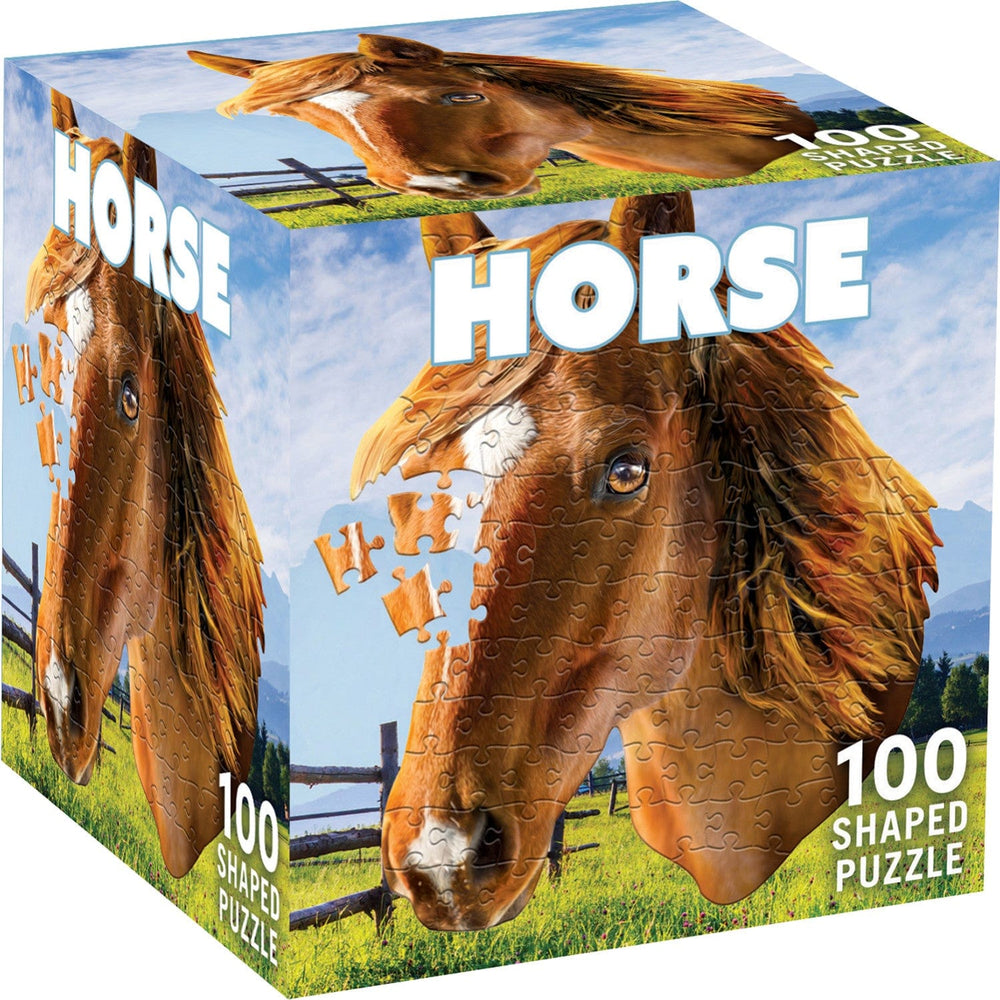 Horse 100 Piece Shaped Jigsaw Puzzle (ONLINE ORDER ONLY)