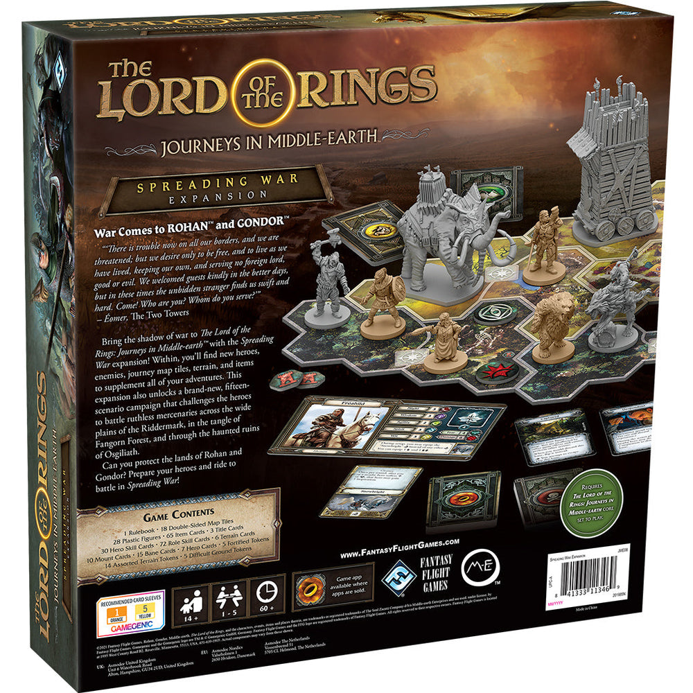 Lord of the Rings: Journeys in Middle-Earth - Spreading War (ONLINE ORDER ONLY)