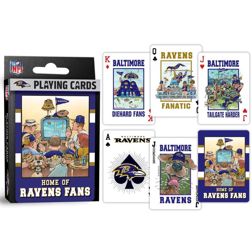 Baltimore Ravens Fan Deck Playing Cards - 54 Card Deck