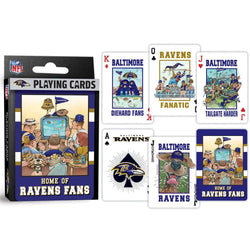 Baltimore Ravens Fan Deck Playing Cards - 54 Card Deck