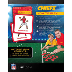 Kansas City Chiefs Matching Game (ONLINE ORDER ONLY)