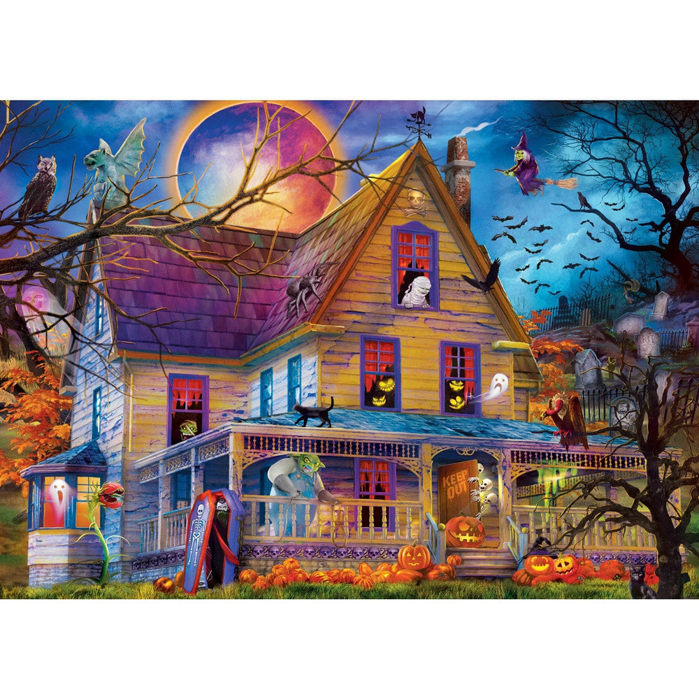 Glow in the Dark - Fright Night 500 Piece Jigsaw Puzzle (ONLINE ORDER ONLY)