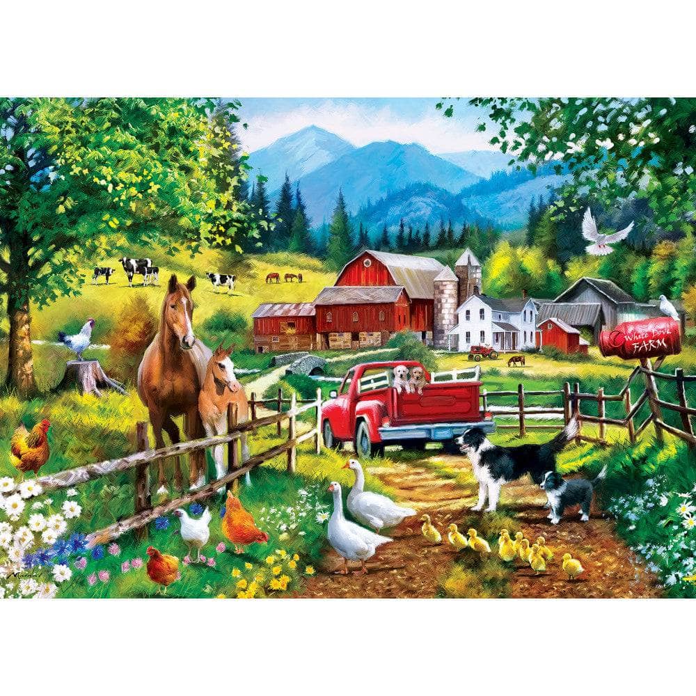 Art Gallery - White Dove Farm 1000 Piece Jigsaw Puzzle (ONLINE ORDER ONLY)