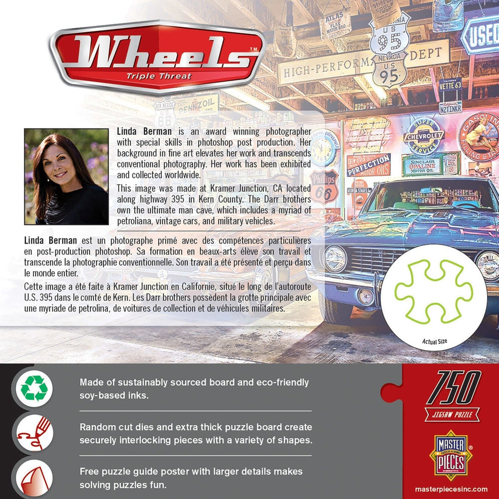 Wheels - Triple Threat 750 Piece Jigsaw Puzzle (ONLINE ORDER ONLY)