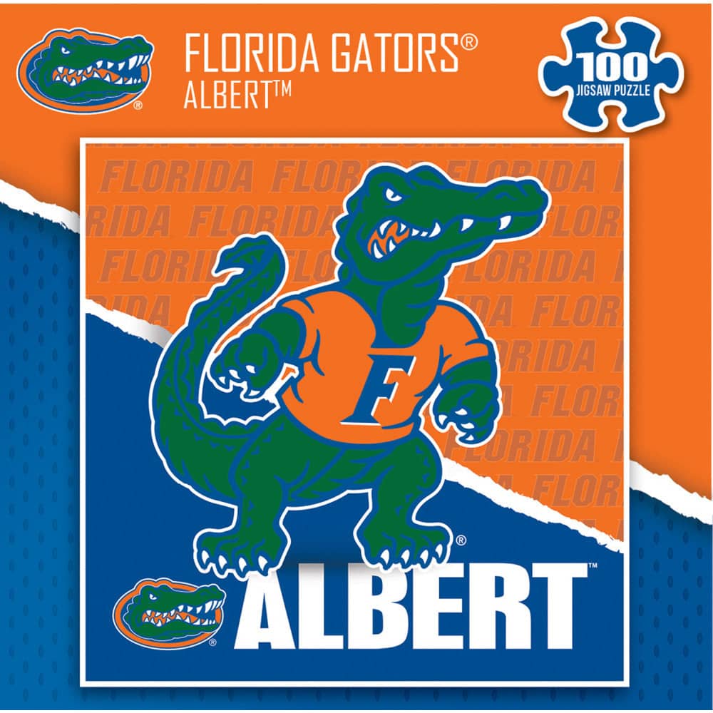 Florida Gators - NCAA Mascot 100 Piece Jigsaw Puzzle