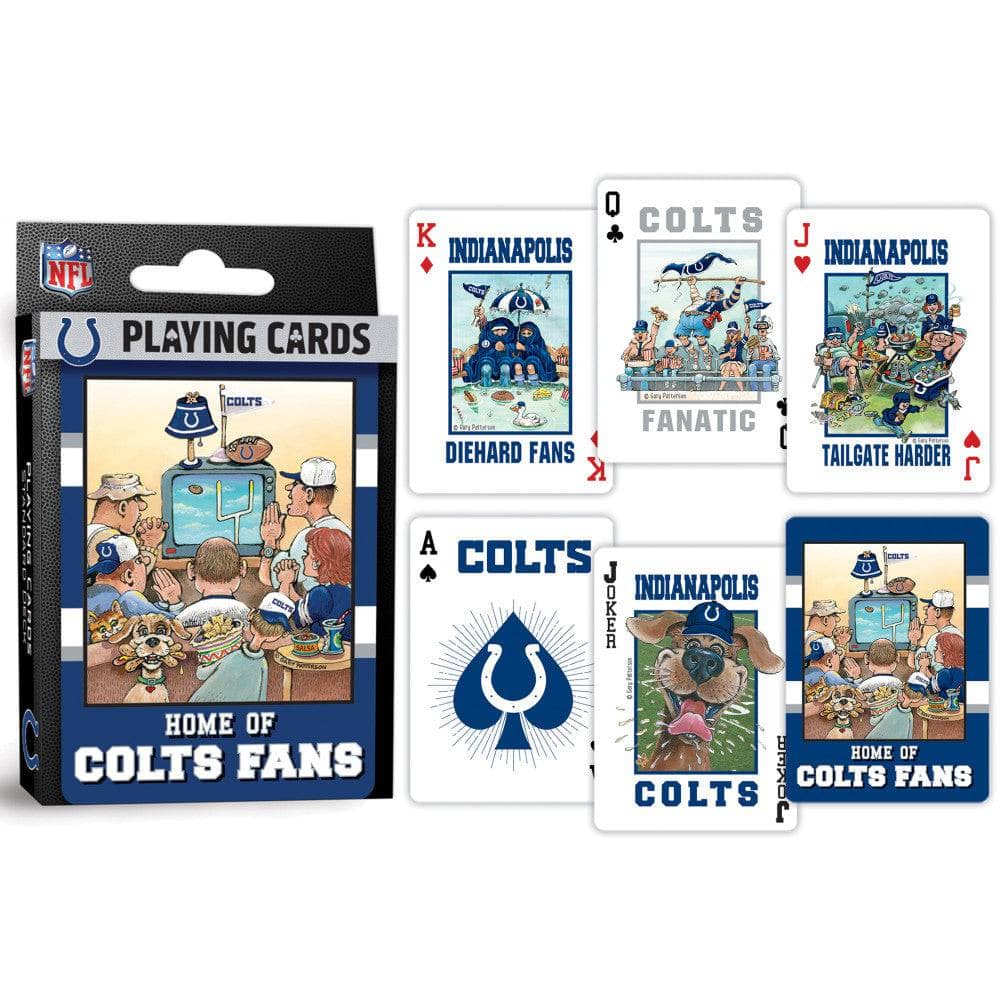Indianapolis Colts Fan Deck Playing Cards - 54 Card Deck (ONLINE ORDER ONLY)