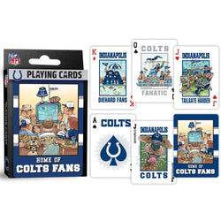 Indianapolis Colts Fan Deck Playing Cards - 54 Card Deck (ONLINE ORDER ONLY)