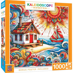 Kaleidoscope - My Cottage by the Sea 1000 Piece Jigsaw Puzzle