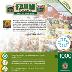 Farm & Country - Weekends On the Farm 1000 Piece Jigsaw Puzzle (ONLINE ORDER ONLY)