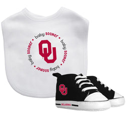Oklahoma Sooners - 2-Piece Baby Gift Set (ONLINE ORDER ONLY)