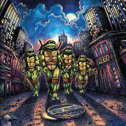 John Du Prez - Teenage Mutant Ninja Turtles (Original Soundtrack) (Turtle Mask Splatter Colored Vinyl) (2 Lp's) [Vinyl] (ONLINE ORDER ONLY)