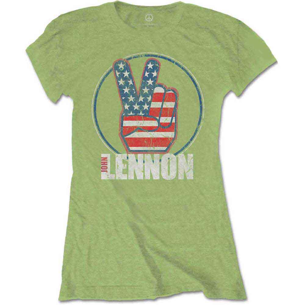 Peace Fingers US Flag [T-Shirt] (ONLINE ORDER ONLY)
