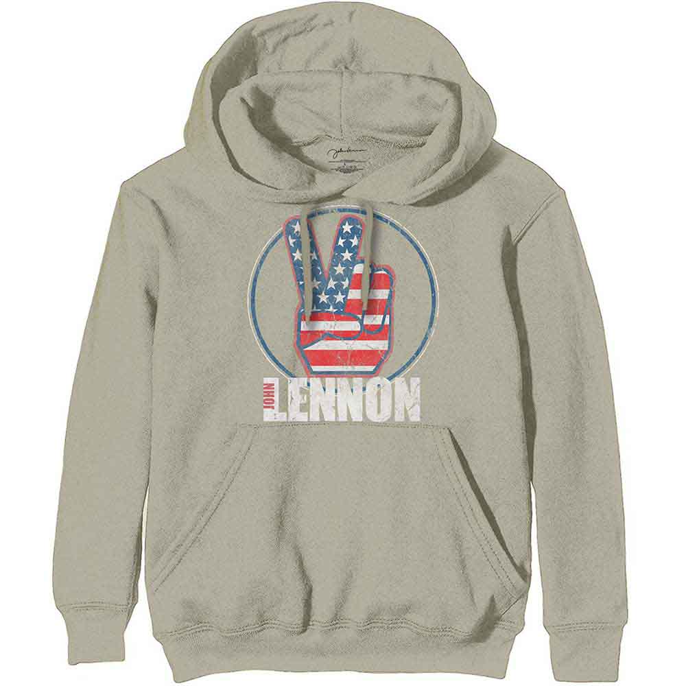 Peace Fingers US Flag [Sweatshirt] (ONLINE ORDER ONLY)