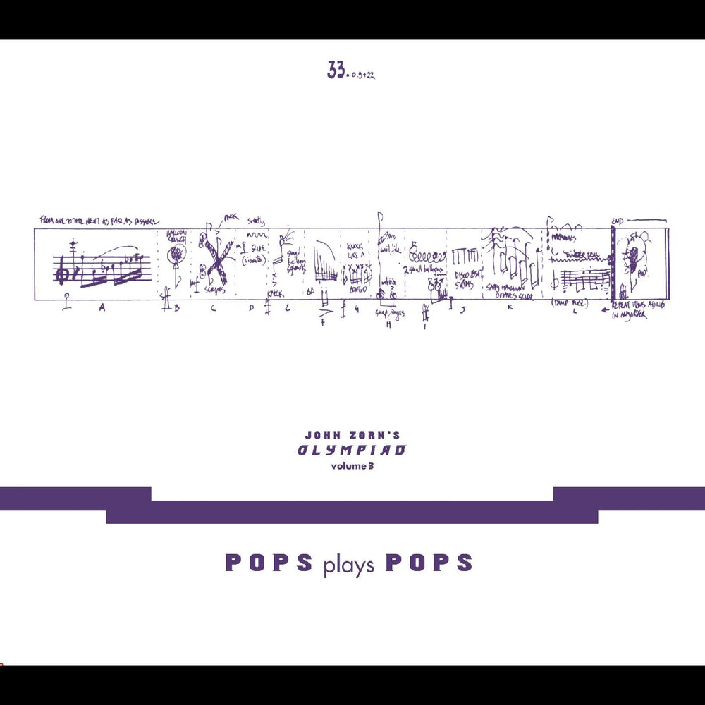 John Zorn‚Äôs Olympiad Vol. 3 - Pops Plays Pops - Eugene Chadbourne Plays The Book Of Heads [CD] (ONLINE ORDER ONLY)