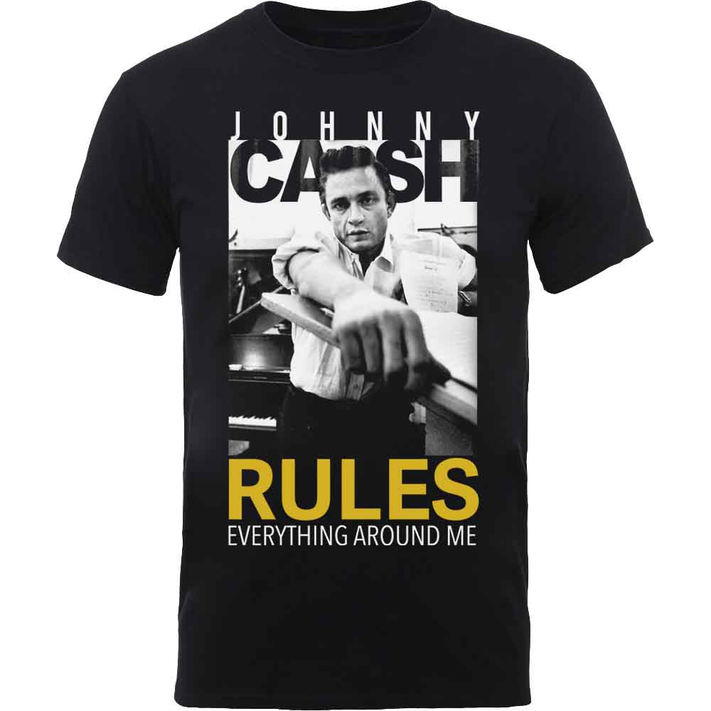 Johnny Cash - Rules Everything [T-Shirt] (ONLINE ORDER ONLY)