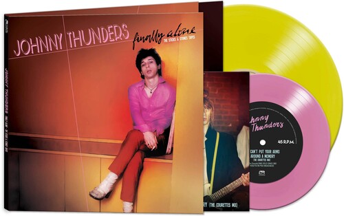 Johnny Thunders - Finally Alone - The Sticks & Stones Tapes - YELLOW/ PINK [Vinyl] (ONLINE ORDER ONLY)