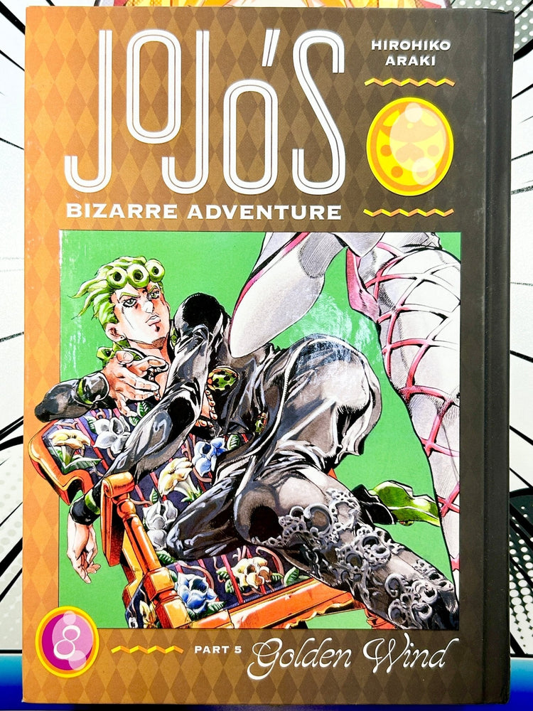 Jojo's Bizarre Adventure Part 5 Golden Wand Vol 8 (Online Order Only)